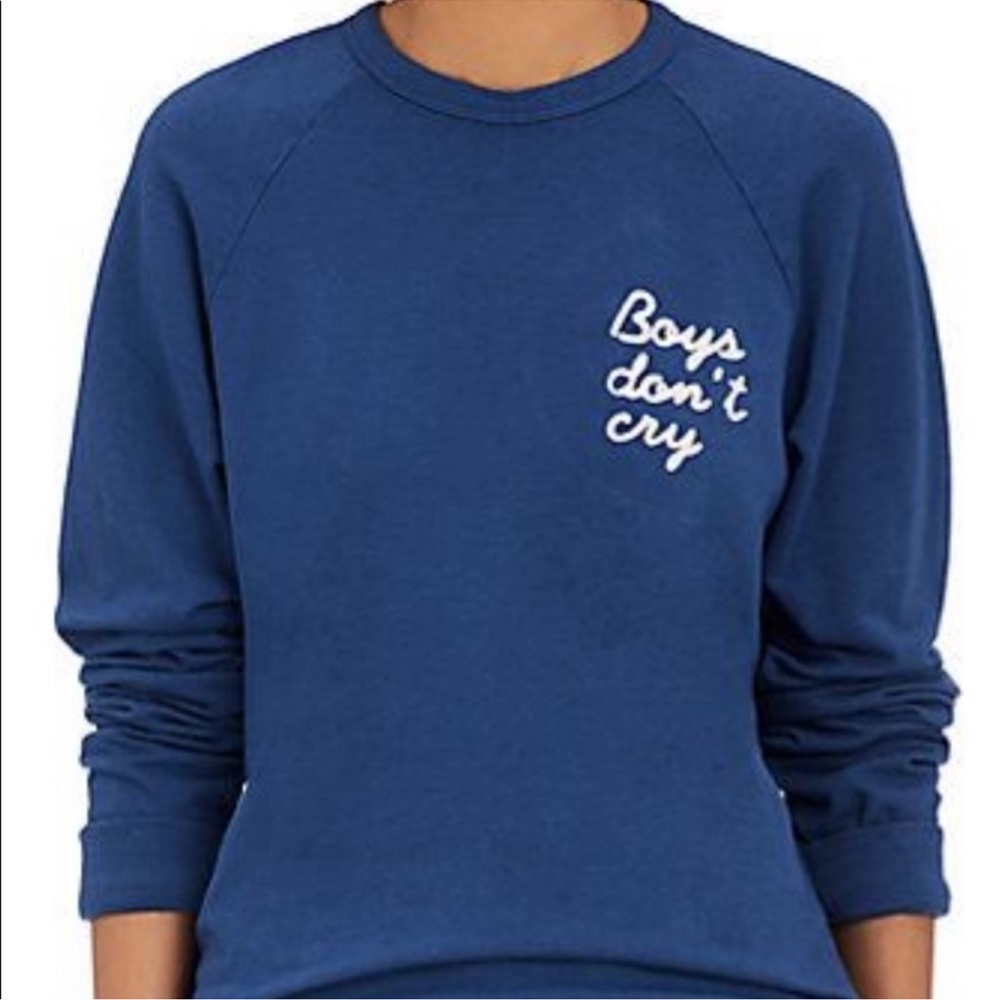 Sandrine Rose Boys Don't Cry‎ Sweatshirt - Picture 7 of 8